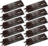 National Lighting 12V Electronic Dimmable Transformer 60W Black Pack of 10