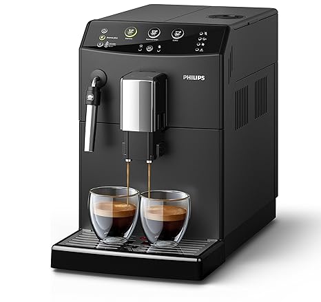 Philips HD8827/01 3000 Serie Kaffeevollautomat, schwarz