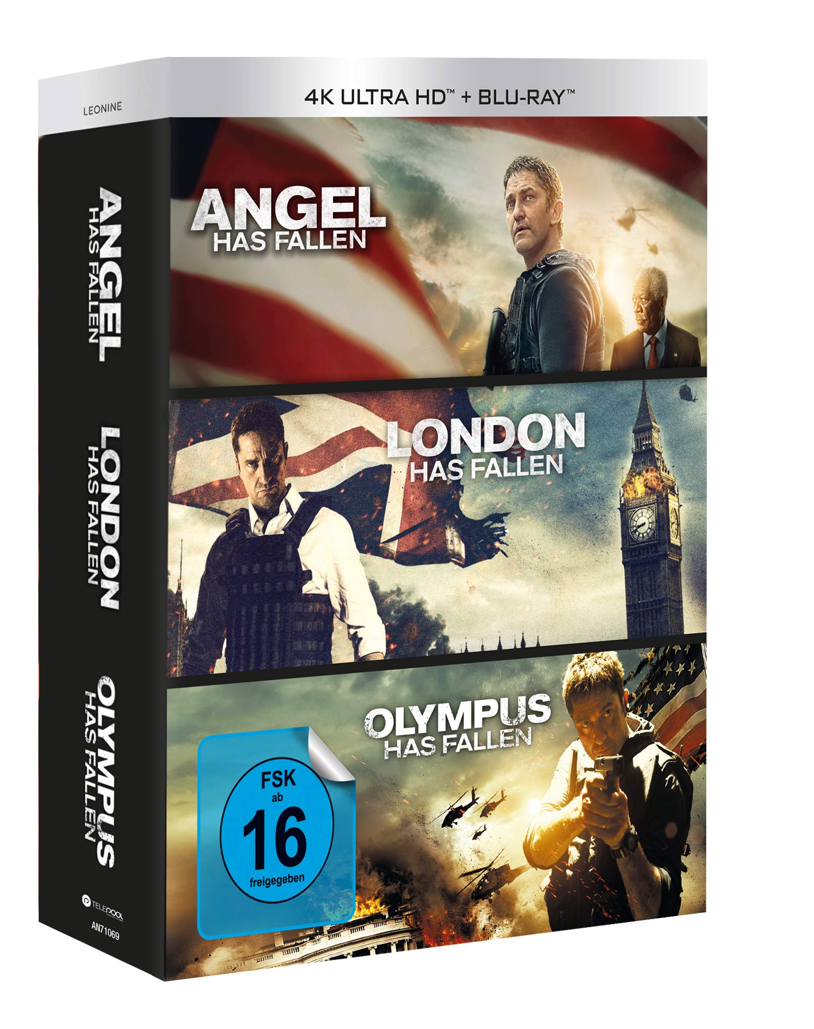 Olympus/London/Angel has fallen - Triple Film Collection Ultra-HD Blu-ray (3x 4K Ultra-HD) (3x Blu-ray)