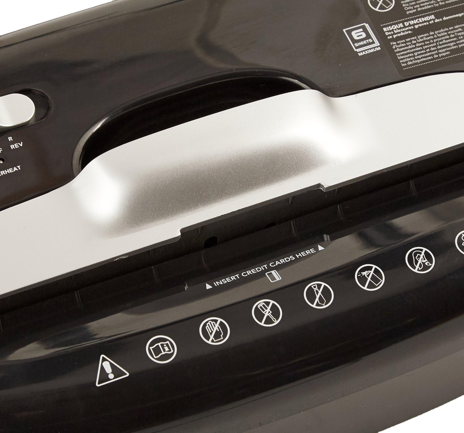Basics 6-Sheet High-Security Micro-Cut Paper and Credit Card Home Office Shredder: Electronics