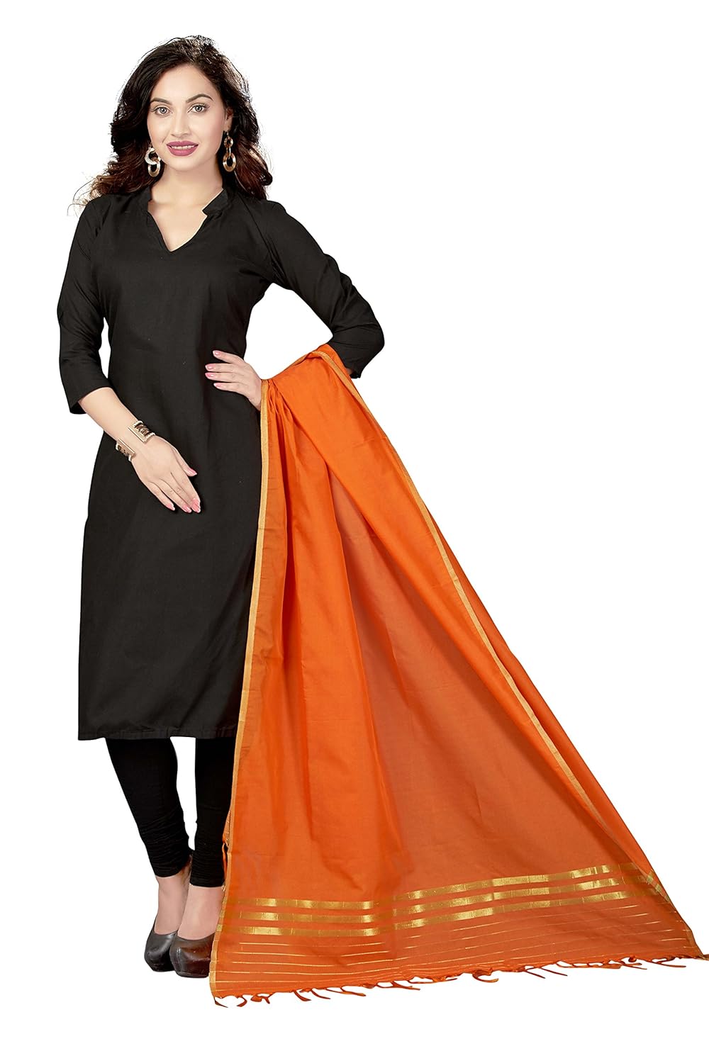 rani saahiba women's art silk dupatta