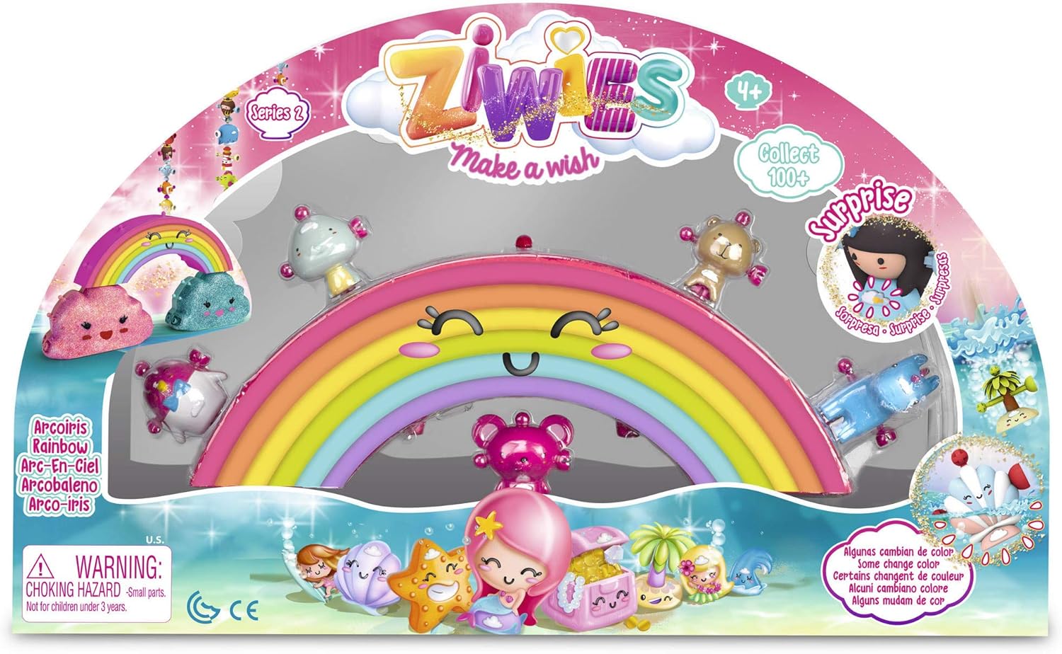 ziwies cambian de color