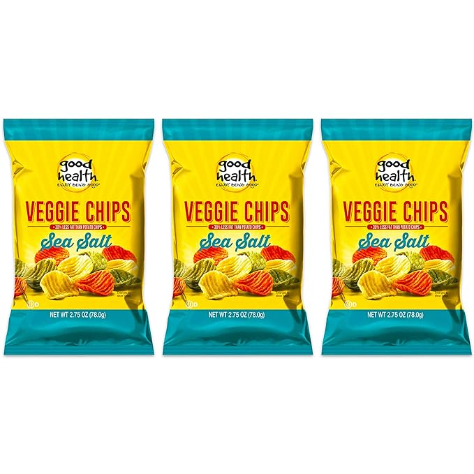 Good Health Veggie Chips Sea Salt 2.75 oz. 3 pack