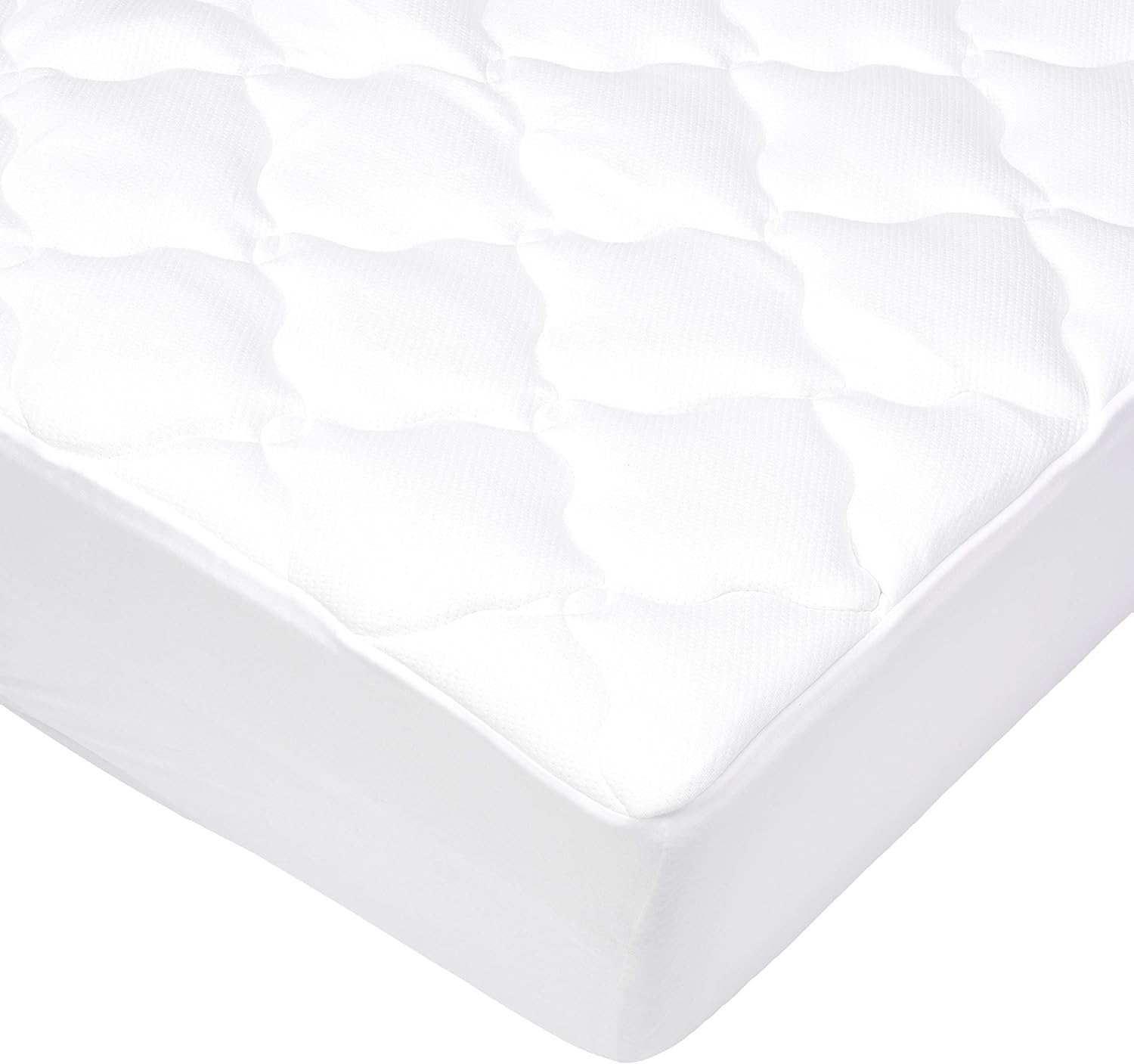 Amazon Basics Cool Touch Rayon Mattress Topper For Uk 150 X 0 Cm Amazon Co Uk Home Kitchen