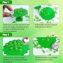 rytopt Frog Balance Game Toys, Two-Player Balance