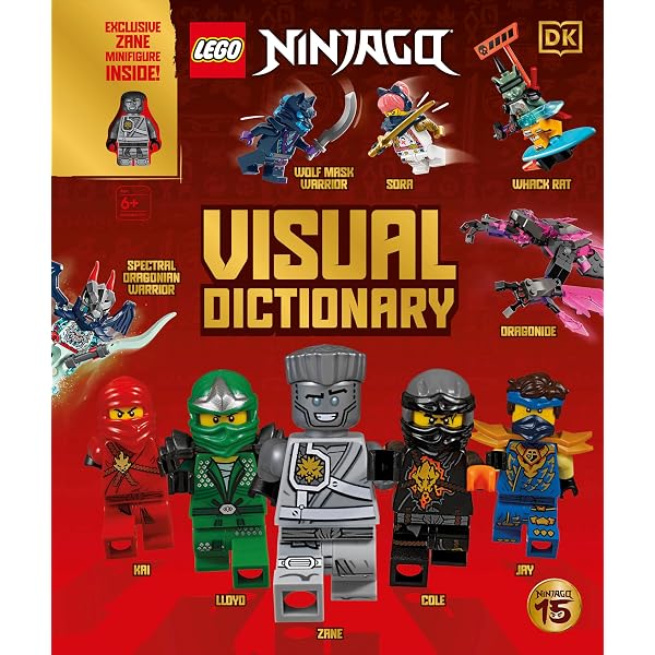 Lego Ninjago 10 books collection plus Limited edition Minifigure