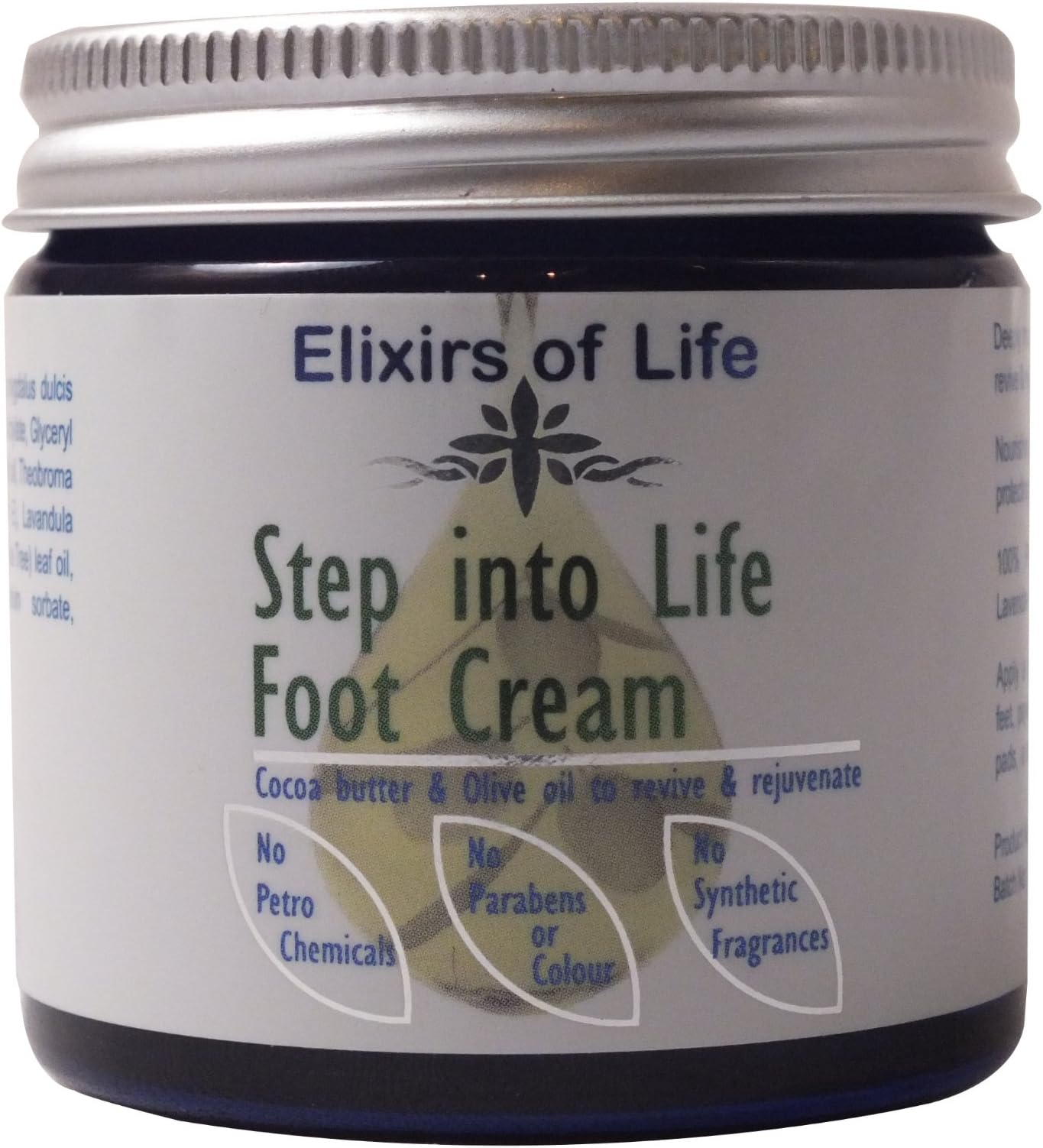 Elixirs of Life - Step into Life 60ml (Natural Foot Cream)