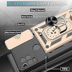 for Moto G-Stylus-5G-Case with Slide Camera