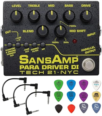 Amazon.com: Tech 21 SansAmp Character Plus - Mop Top Liverpool