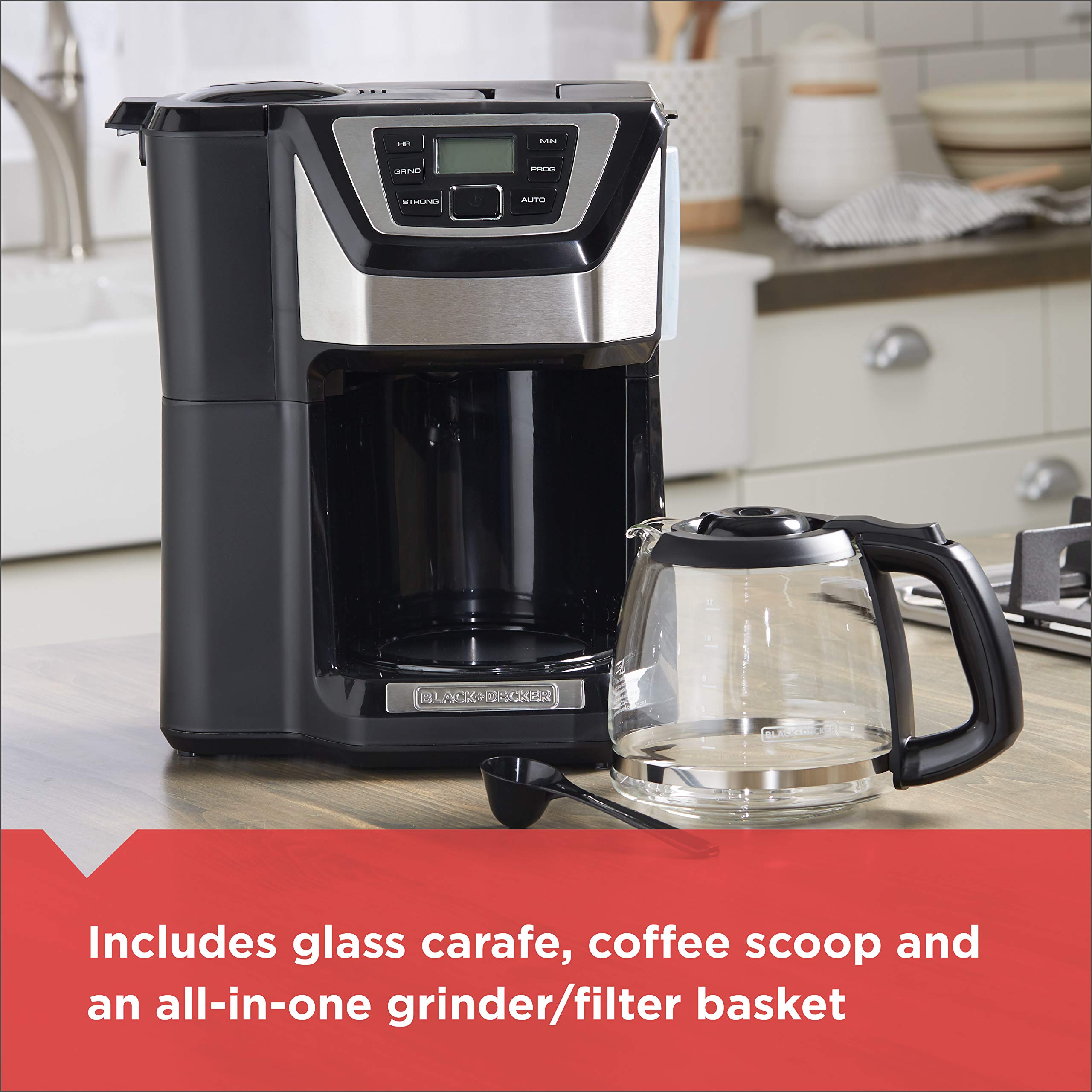 Black & Decker CM5000B coffee maker coffee makers (Freestanding