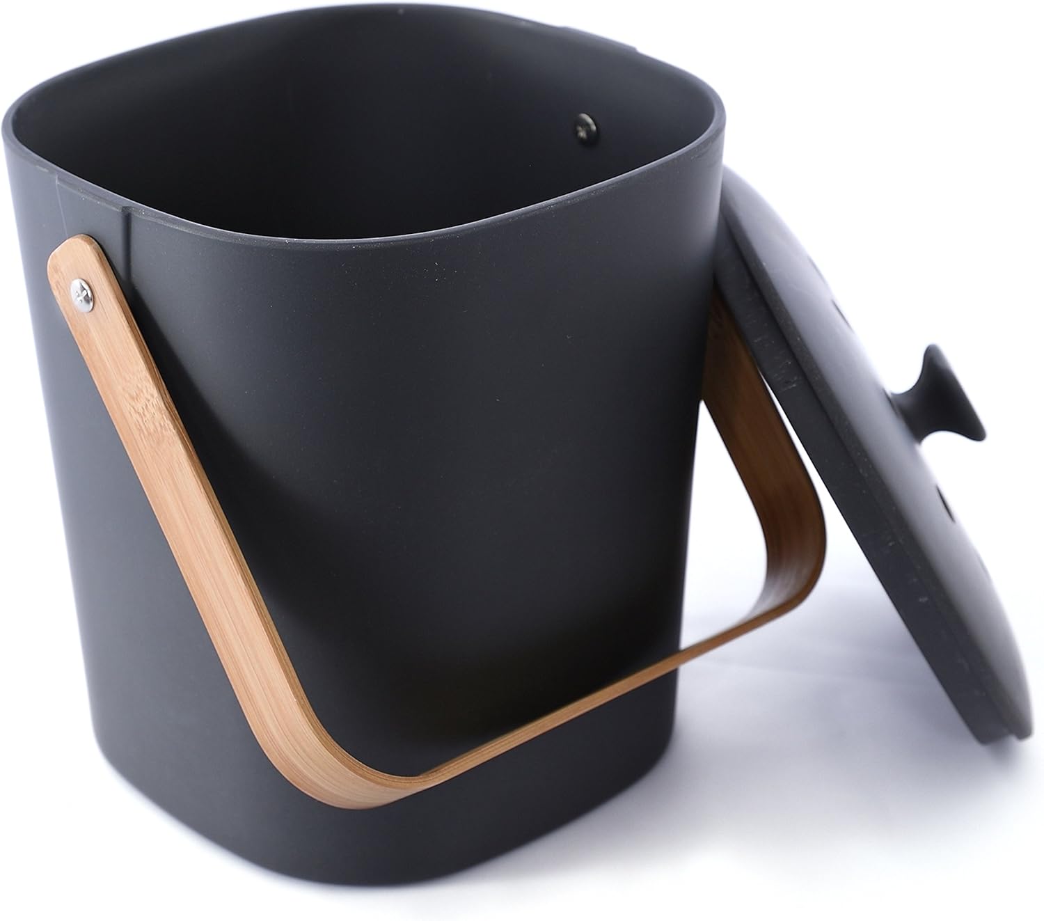 Bamboozle Food Composter, Indoor Food Compost Bin for Kitchen (Graphite): Kitchen & Dining