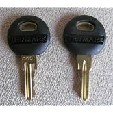 2 TRIMARK Keys CH751 RV Locks Baggage Doors Utility RV Key Free Shipping!!