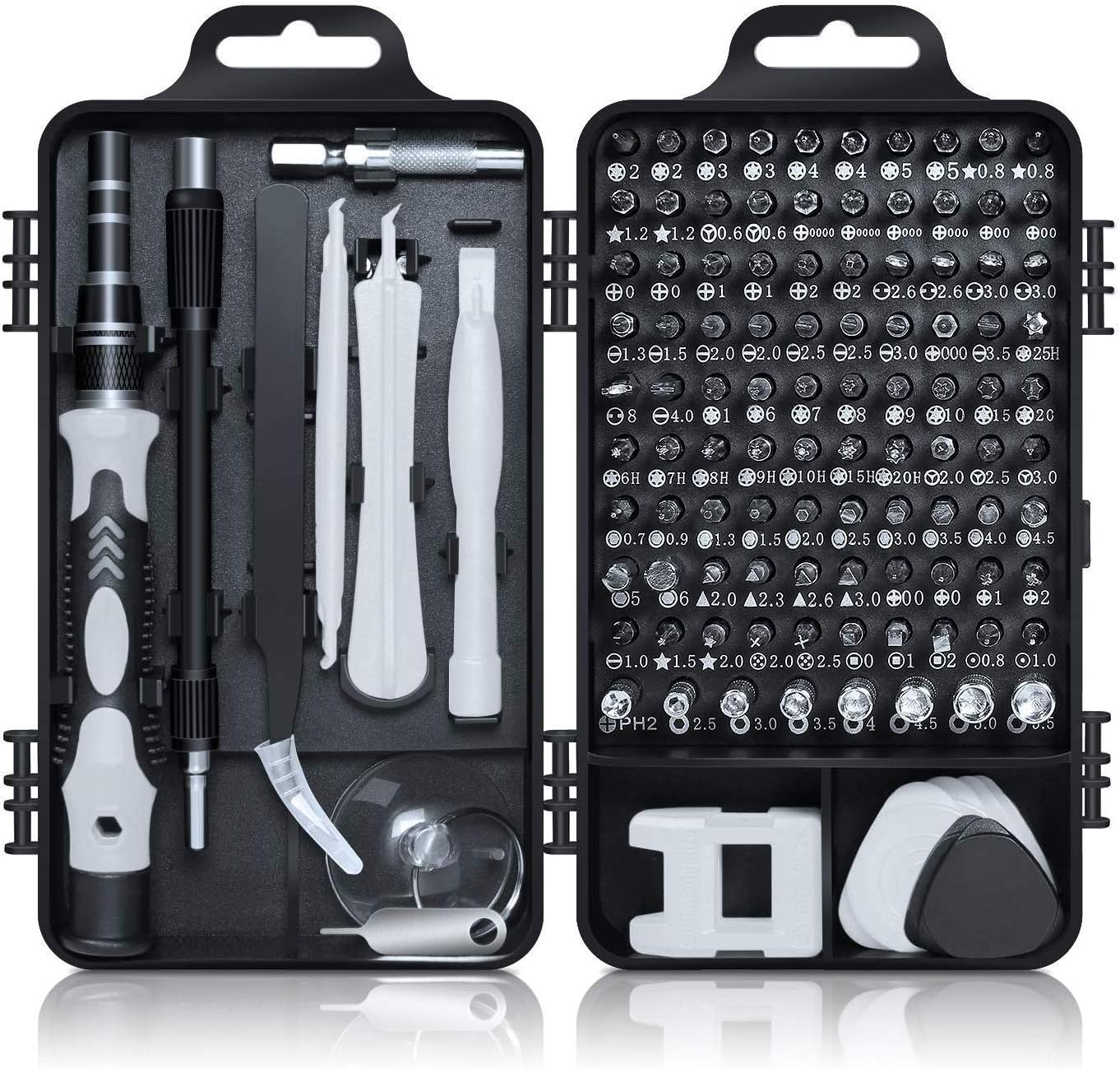 StarLake 115 in 1 Precision Screwdriver Set, Professional Multi-Function Magnetic Repair Tool Kit with Case for iPhone, Computer, PC, Watch, Glasses, Electronics, Mini DIY Hand Work Tool
