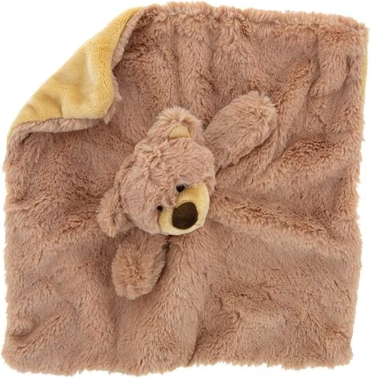 k luxe baby blanket with rattle
