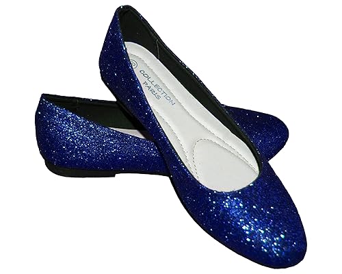 royal blue flat shoes uk