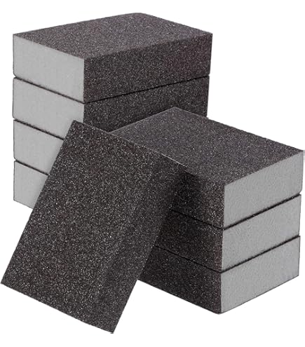 8 Pcs Sanding Block, Washable And Reusable Sanding Sponges For - View #2
