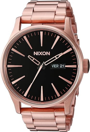 Amazon Nixon メンズ ブラック ステンレススチール 腕時計 A3561 メンズ腕時計 腕時計 通販