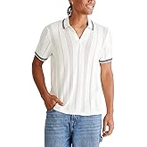 Aeropostale Men's Tipped Open-Knit Sweater Polo