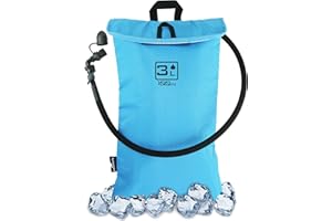 FREEMOVE Protective Cooler Bag for 2L or 3L Hydration Water Bladder Pack > Keeps Water Cool & Protects Bladders > Thermally Insulated, Water Resistant > Ideal As a Backpack Cooler - Bladder is NOT Included