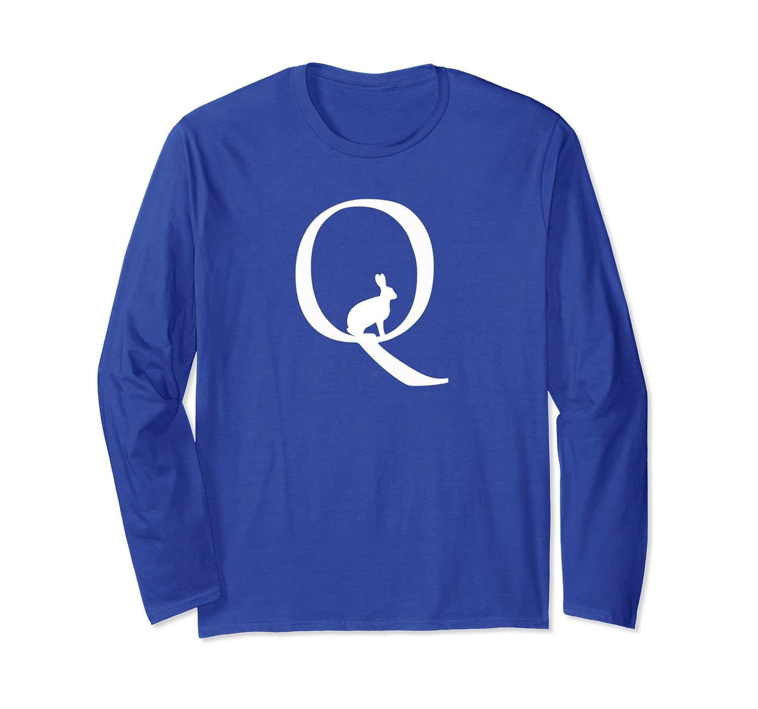 QAnon Long Sleeve T-Shirt Deep State Trump White Rabbit-anz