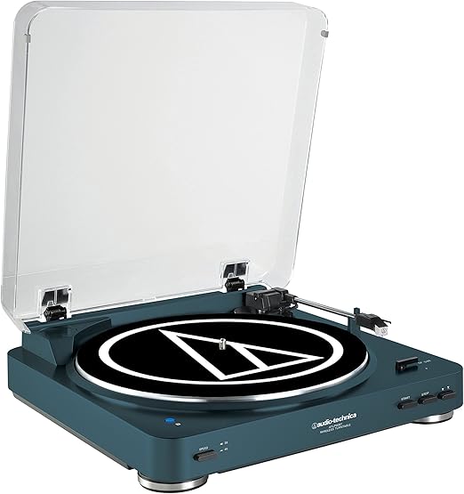 Audio-Technica ATLP60NVBT Bluetooth Turntable, Navy: Amazon.ca: Electronics