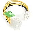 StarTech.com EPS 8 Pin Power Extension Cable - Power extension cable - 8 pin EPS12V (F) to 8 pin EPS12V (M) - 7.9 in - EPS8EX