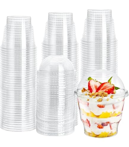 Gift Boutique - Lot de 50 gobelets jetables en plastique transparent de 283,5 g - Motif visage Gift Boutique - Lot de 50 gobelets jetables en plastique transparent de 283,5 g - Motif visage
