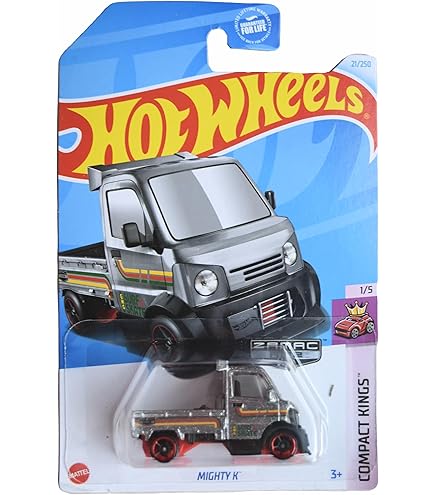 Amazon.com: Hot Wheels Mighty K, HW Hot Trucks 7/10 [red