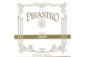 Pirastro Oliv 4/4 Violin E String - Medium Gauge - Gold-plated Steel - Loop End