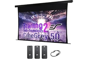 Elite Screens 180" Diagonal 16:9, ezFrame CineGrey 5D Series, Ambient Light Rejecting Projection Screen, R180DHD5