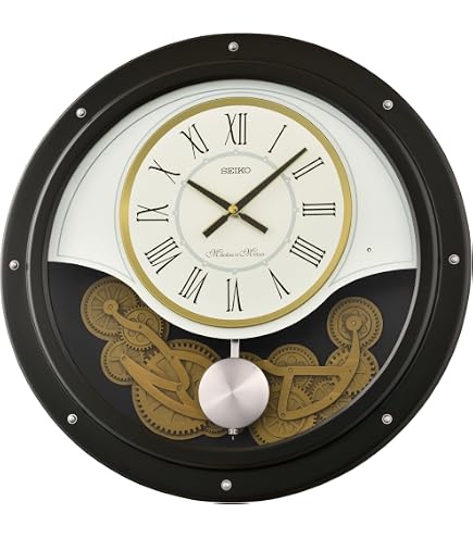 Amazon.com: Seiko Clock Clock Wall Clock Wave Symphony Radio Clock