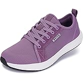 WHITIN Women's Wide Toe Box Walking Shoes | Wide Width Fashion Tennis Sneakers | Zero Drop & Rubber Outsole