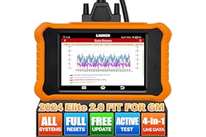 2024 LAUNCH Creader Elite V2.0 fit for GM Bi-Directional Scan Tool, All Reset Full System Diagnostic Scanner, AUTOVIN, Full OBD2 Code Reader for Buick/Chevrolet/Cadillac/GMC, Lifetime Free Update