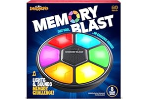 IMAGINEERS Memory Game for Kids - Gifts for Boys & Girls - 6 7 8 9 10 11 Year Old Boy Birthday Gifts - Kids Games - Toys for 10 Year Old Boy - Car Handheld Travel Games Road Trip for Ages 4-8, 6-8, 8-12 Years