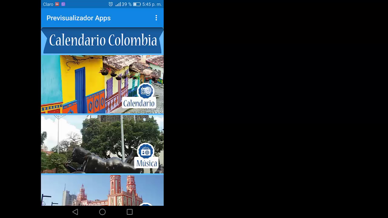 Calendario 2018 colombia con festivos semana