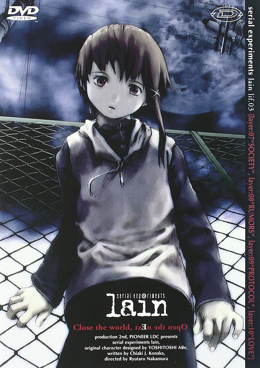 Serial Experiments Lain Complete Box Set 4 Dvd Amazon Co Uk Ryutaro Nakamura Dvd Blu Ray