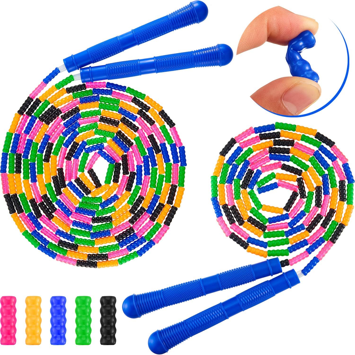 corda per il salto con perline per il salto doppio olandese