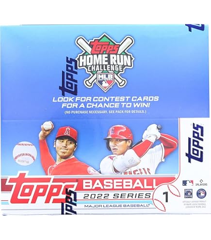 Amazon.com: Topps 2022 Series 1 Baseball Blaster Box : Sports