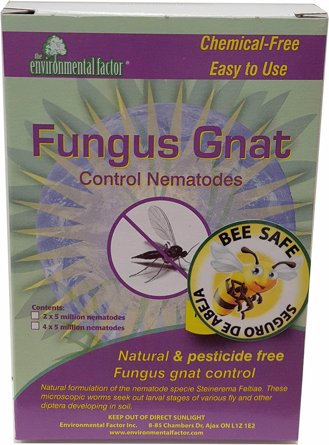 Environmental Factor 4003242 1 x 5 Million Beneficial Nematodes