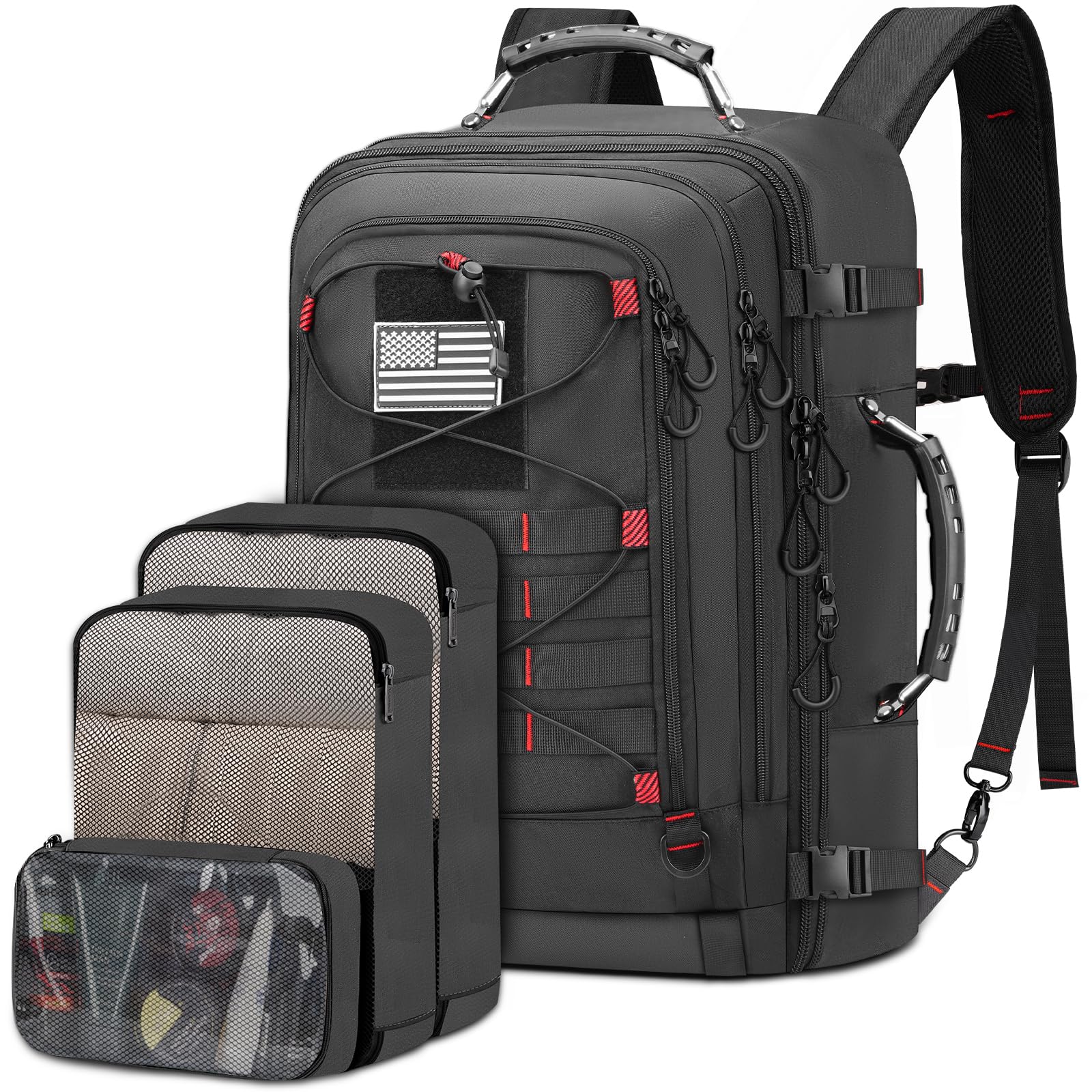 Vancropak Travel Backpack for Men, Extra Large 17.3 inch Laptop ...