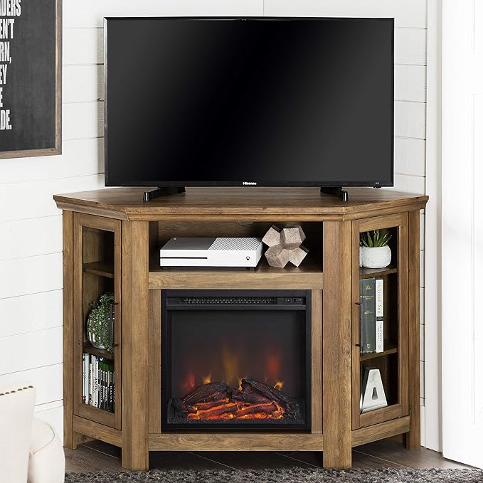 Home Accent Furnishings Lucas 48 inch Corner Fireplace TV