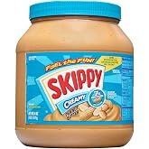 SKIPPY Creamy Peanut Butter, Plant Based Protein, 64oz x1 | Peanut Butter Bulk. 4 Ingredients, 7g Protein /serving, Gluten-free. Perfect for Protein Snacks, Kids Snacks, Kids Lunch
