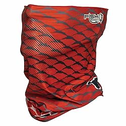 Fish Monkey Performance Face Guards Voodoo Swamp Red