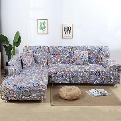 Amazon Com Taiyucover Stretch Sofa Cover L Shape Sofa Protector