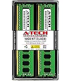 A-Tech 16GB (2x8GB) DDR4 2133 MHz UDIMM PC4-17000 (PC4-2133P) CL15