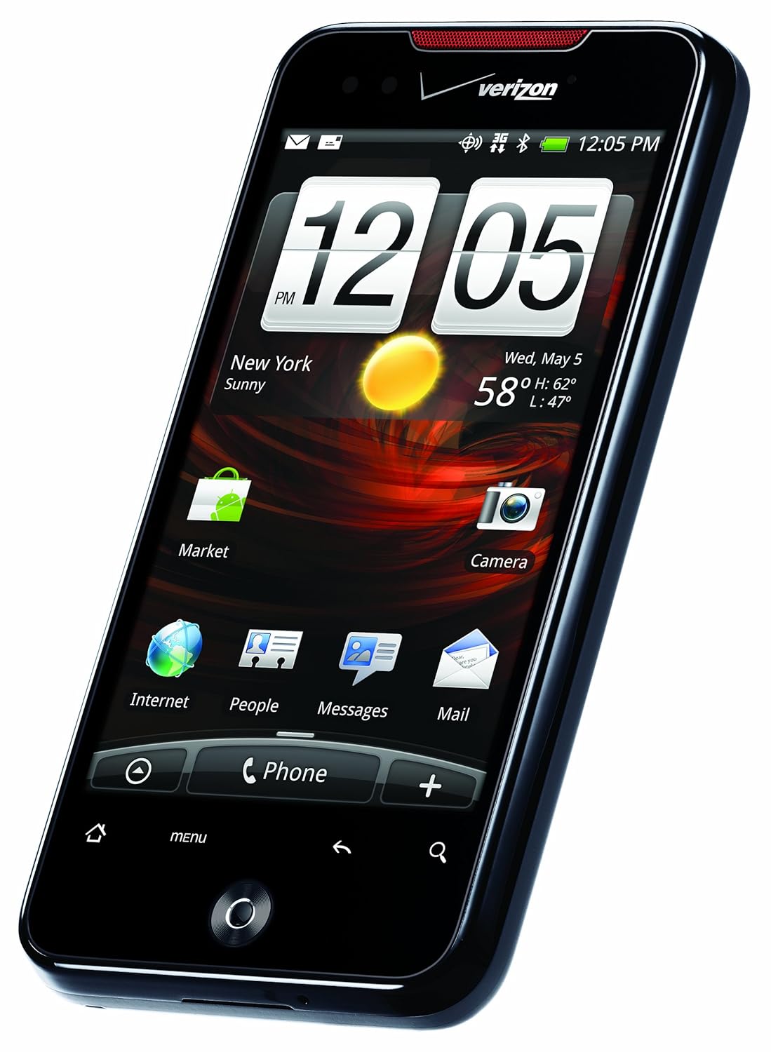 Amazon.com: HTC DROID Incredible, Black (Verizon Wireless): Cell Phones &  Accessories