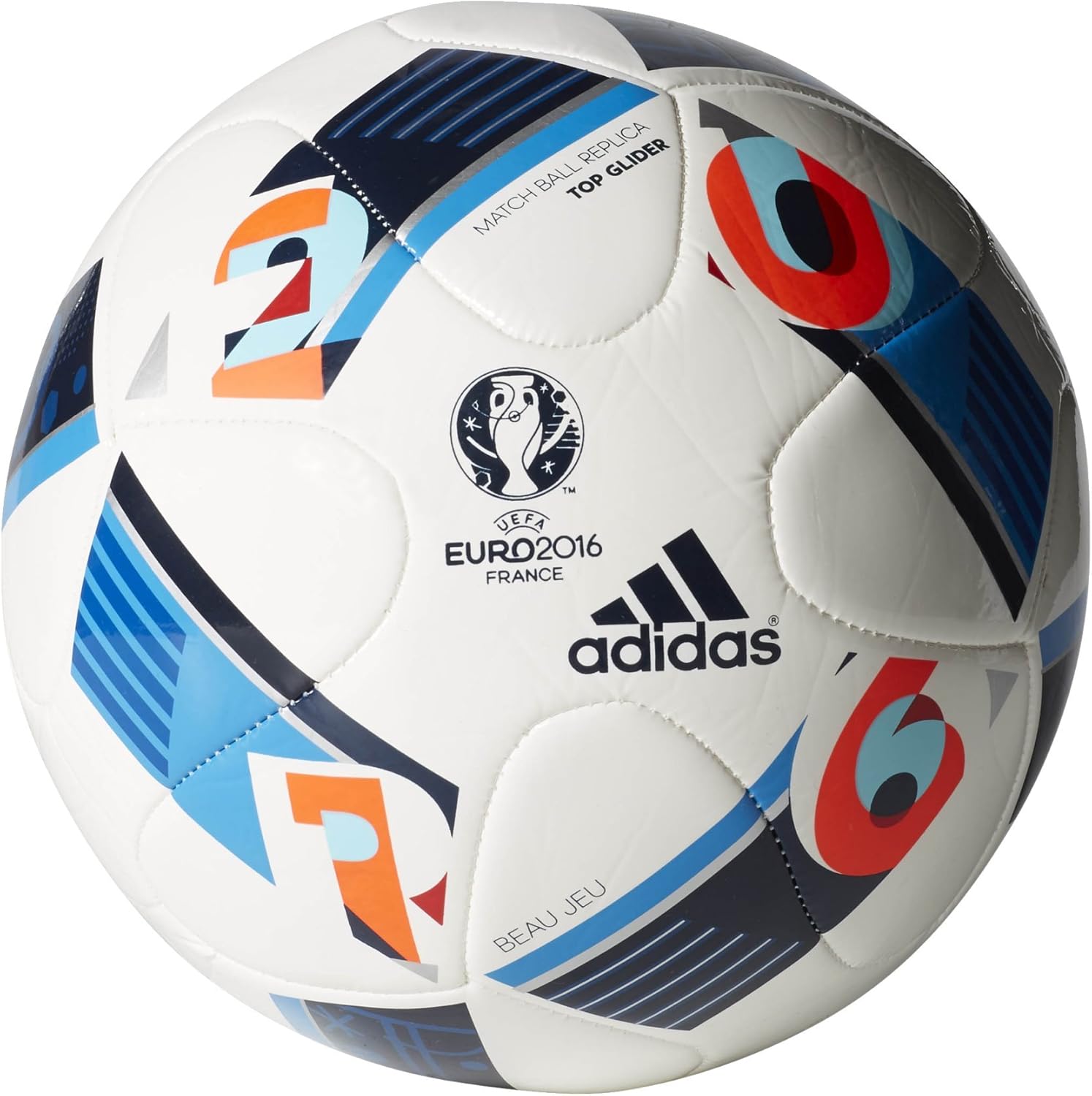 adidas UEFA Euro 2016 Top Glider Soccer Ball, Soccer Equipment Amazon