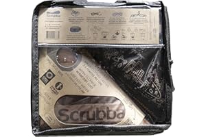Scrubba Tactical Portable Wash Bag & Dry Kit - Hand Washing System for Outdoors & Travel - Light & Small Camping Laundry Set to Wash Clothes Anywhere