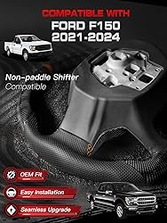 TESFEEL Carbon Fiber Steering Wheel for F150