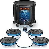 Spider Farmer 2025 Newest Gravity-Fed Self-Watering System No Power Needed, 4-Pack Auto Watering System with 13 Gallon Reserv